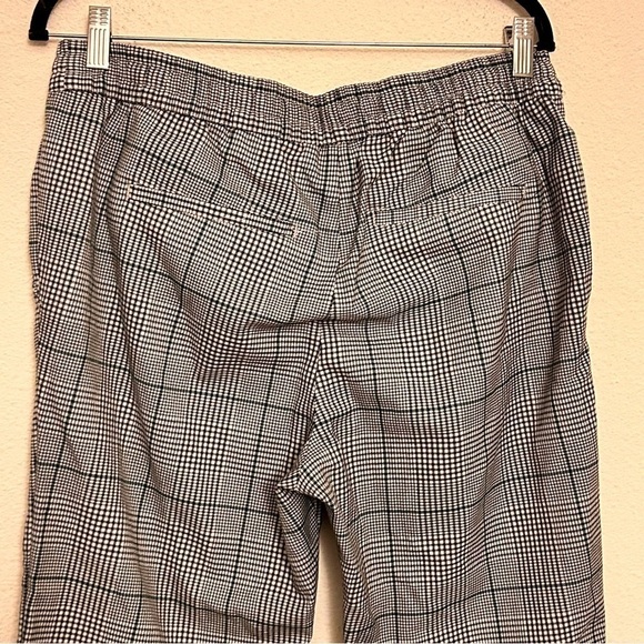 H&M LOGG Glenn Print Drawstring Trousers Women Size 10 - Picture 6 of 9